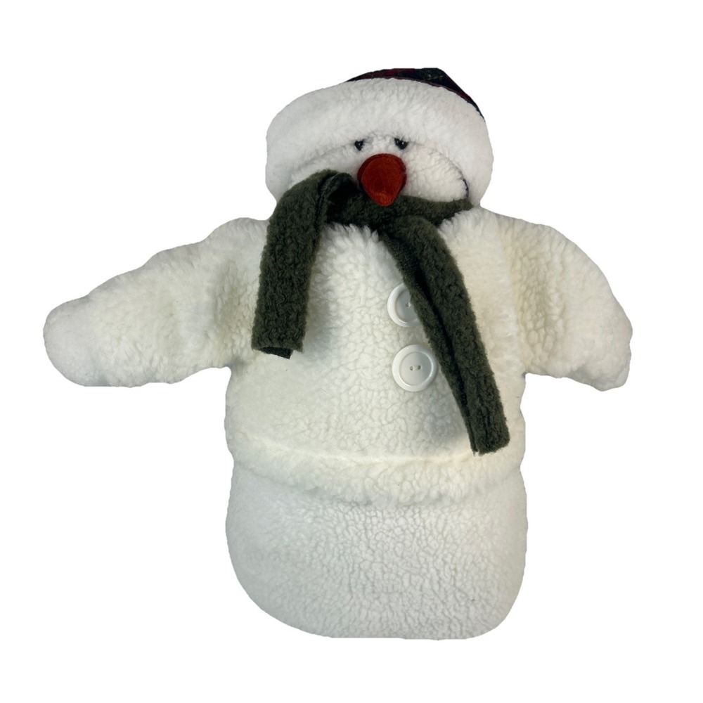 Musical Woof & Poof Snowman Plush Plays "Winter‎ Wonderland" 20" 2000